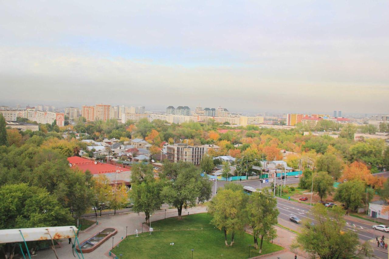 Razmestim В Жк Дуэт Almaty Eksteriør bilde