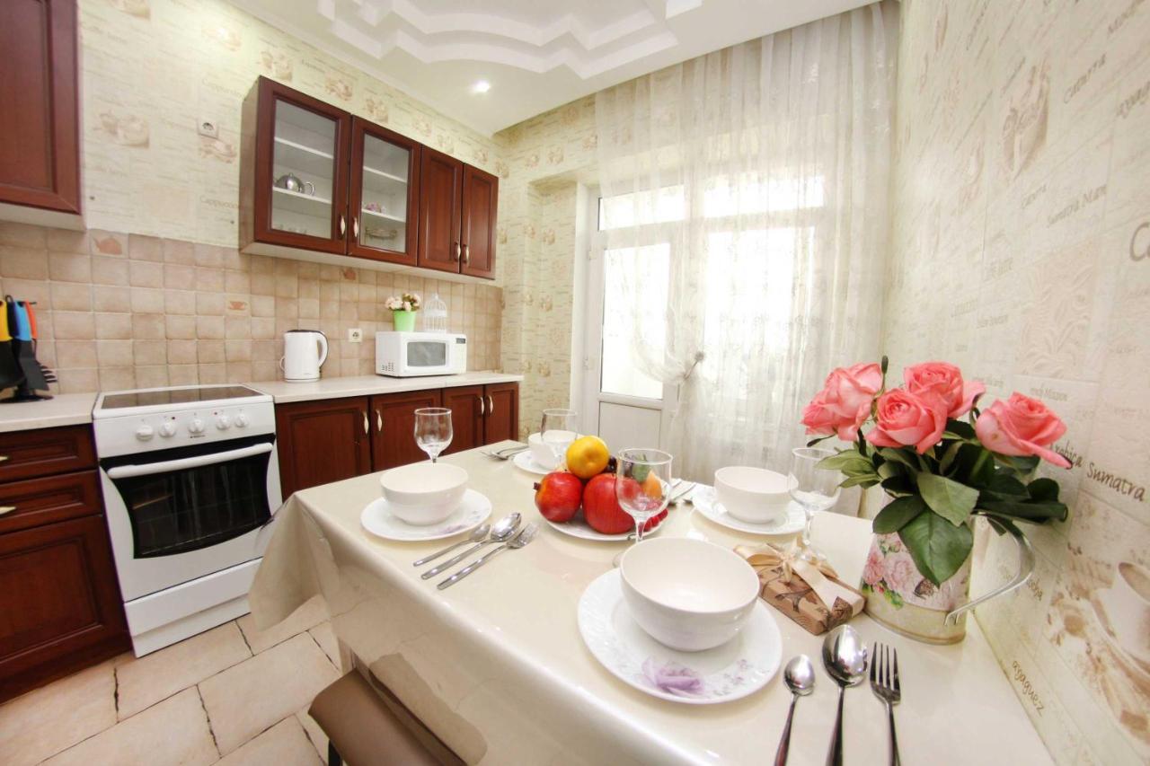 Razmestim В Жк Дуэт Almaty Eksteriør bilde